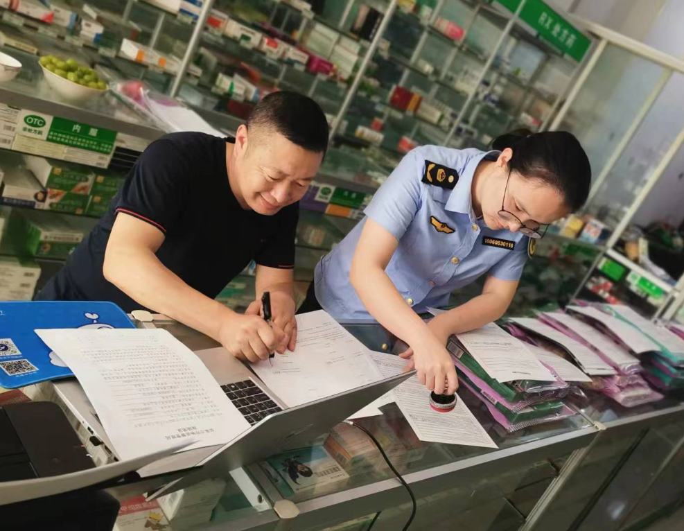 江苏省如皋市市场监管局下原分局扎实开展药品抽检