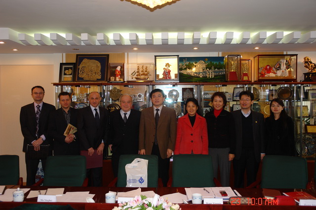 于文明副局长会见斯洛伐克代表团